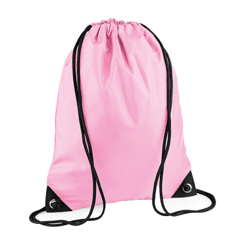 BagBase (One Size, Classic Pink) Bagbase Premium Drawstring Bag