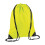 BagBase (One Size, Fluorescent Yellow) Bagbase Premium Drawstring Bag 1