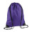 BagBase (One Size, Purple) Bagbase Premium Drawstring Bag 1