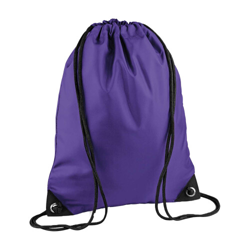 BagBase (One Size, Purple) Bagbase Premium Drawstring Bag
