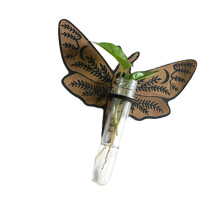 Support de plante en bois élégant avec des conceptions-ms9538