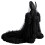 Chic Maternity Portrait Dress with Airy Polyester-Black US 8 1