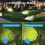 2PCS Solar Lights Solar Powered Solar Powered Solar Powered Waterproof White 5
