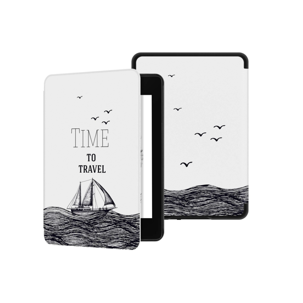 Photos - Other for Computer  NEW PU Leather Case Suitable For Kindle Paperwhite 1/2/3/958/899 Voyage/1499(Figure 8, Kindle paperwhite12th/ 7inch)