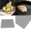 Grillnetz Antihaft-Grillmatte (33x40 cm ) Schwarz 3er-Pack 6