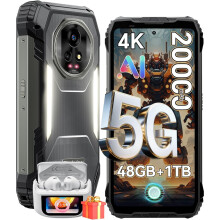 (black) Blackview XPLORE 2 Dimensity 8300 AI 5G Unlocked Rugged Phone Android 15, 20000mAh Battery 48GB 1024GB,6.73" Outdoor Mobile Phones, black