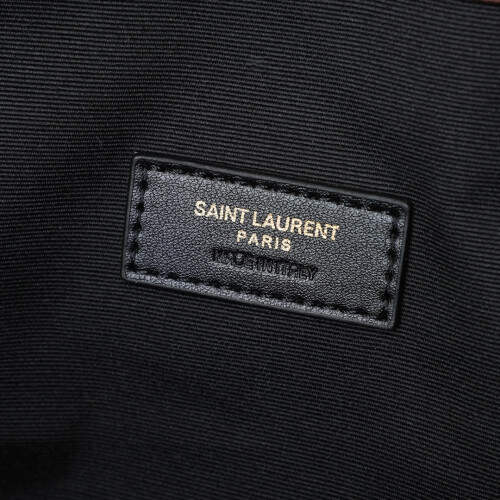 YSL Suede Tote Adjustable Drawstring 35cm 2