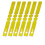 Pflanzenetiketten im 100er-Pack Yellow 1