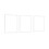 Living And Home Set of 3 Waterproof Self-Adhesive Pre-Cut Wall Moulding Frame Kit 3