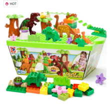 40PCS Dinosaur Assembling Building Blocks