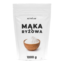 Mąka Ryżowa Activlab 1000 g 1 kg bez dodatków gotowanie pieczenie