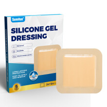 Remendo de proteção de feridas Remendo de gel de silicone para cuidados com feridas