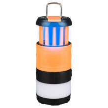 Outdoor LED Waterproof Electric Mosquito Killer Lamp Camping Lamp Flashlight(Orange)