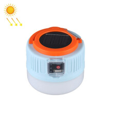 Solar Camping Light Household Outdoor LED Lighting Bulb Light, 509 Charging (Blue Orange)