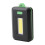 2 PCS 3W Mini COB LED Flashlight Keychain Emergency Camping  Backpack Light with 3 Modes(Green) 1