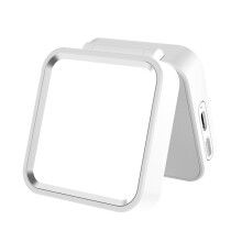 Lavalier light, camping light, outdoor cycling light, night fishing light, tri-color temperature reading light (white)
