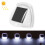 8 LED Outdoor Solar Courtyard Waterproof Wall Light(White Light) 1