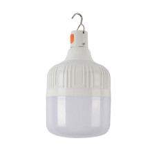 AB26 USB Charging LED Bulb Night Market Stall Lights Outdoor Camping Hanging Lamp,80W (White)