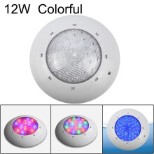 Lampada da parete subacquea per piscina in plastica ABS da 12W (colorata)