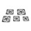 2Pcs Efficient Cooling Fan Heat Protector for Motor Fan in-35mm 2