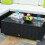 4-seater rattan sofa set with cushions and pillows 7
