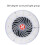 USB Rechargeable Fan Lamp Live Broadcast Multi-function Tent Camping Lamp,Fan Light + Bracket 5
