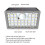 N775B Solar Dual-Color Sensor Wall Light 3