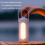 Outdoor hanging camping light, tent lighting, ambient light, white 6