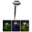 Outdoor Solar LED Dual Light Source Ground Plug Light, Model: JG04801 Color Light 2