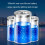 Outdoor Solar LED Dual Light Source Ground Plug Light, Model: JG04801 Color Light 5