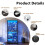 BROTTAR 71" Display Case  Adjustable Glass Shelves 7