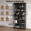 BROTTAR 71" Display Case  Adjustable Glass Shelves 2