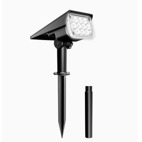 Solar Light 10 LED Lights pathway lighting Easy Install Waterproof White