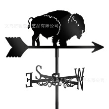 (A22) Metal Weather Vane Wind Indicator Weathercock Garden Shed House Decoration