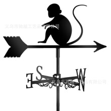 (A14) Metal Weather Vane Wind Indicator Weathercock Garden Shed House Decoration