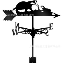 (A11) Metal Weather Vane Wind Indicator Weathercock Garden Shed House Decoration