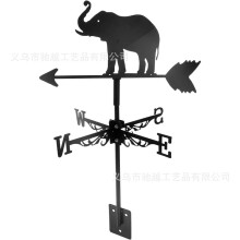 (A28) Metal Weather Vane Wind Indicator Weathercock Garden Shed House Decoration