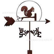 (A29) Metal Weather Vane Wind Indicator Weathercock Garden Shed House Decoration