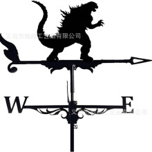 (A12) Metal Weather Vane Wind Indicator Weathercock Garden Shed House Decoration
