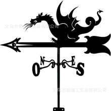 (A23) Metal Weather Vane Wind Indicator Weathercock Garden Shed House Decoration