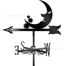 (A43) Metal Weather Vane Wind Indicator Weathercock Garden Shed House Decoration