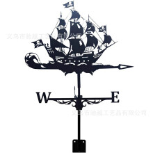 (A34) Metal Weather Vane Wind Indicator Weathercock Garden Shed House Decoration