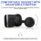 VR Headset Compatible with iPhone and Android Phones ,Virtual Reality 3D Game Glasses System, 3D Virtual Reality Goggles_M 4