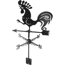 (B6) Protective Weather Vane/Rust-Resistant Coating/Elegant Little Cat Design/Perfect for Rooftops, Gazebos, Homes, Fence Posts, Greenhouses, Barns
