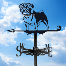 (B10) Protective Weather Vane/Rust-Resistant Coating/Elegant Little Cat Design/Perfect for Rooftops, Gazebos, Homes, Fence Posts, Greenhouses, Barns