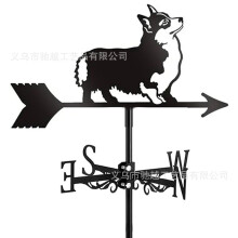 (B14) Protective Weather Vane/Rust-Resistant Coating/Elegant Little Cat Design/Perfect for Rooftops, Gazebos, Homes, Fence Posts, Greenhouses, Barns