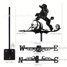 (B35) Protective Weather Vane/Rust-Resistant Coating/Elegant Little Cat Design/Perfect for Rooftops, Gazebos, Homes, Fence Posts, Greenhouses, Barns