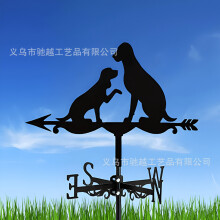 (B18) Protective Weather Vane/Rust-Resistant Coating/Elegant Little Cat Design/Perfect for Rooftops, Gazebos, Homes, Fence Posts, Greenhouses, Barns