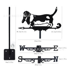 (B33) Protective Weather Vane/Rust-Resistant Coating/Elegant Little Cat Design/Perfect for Rooftops, Gazebos, Homes, Fence Posts, Greenhouses, Barns
