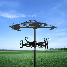 (B49) Protective Weather Vane/Rust-Resistant Coating/Elegant Little Cat Design/Perfect for Rooftops, Gazebos, Homes, Fence Posts, Greenhouses, Barns